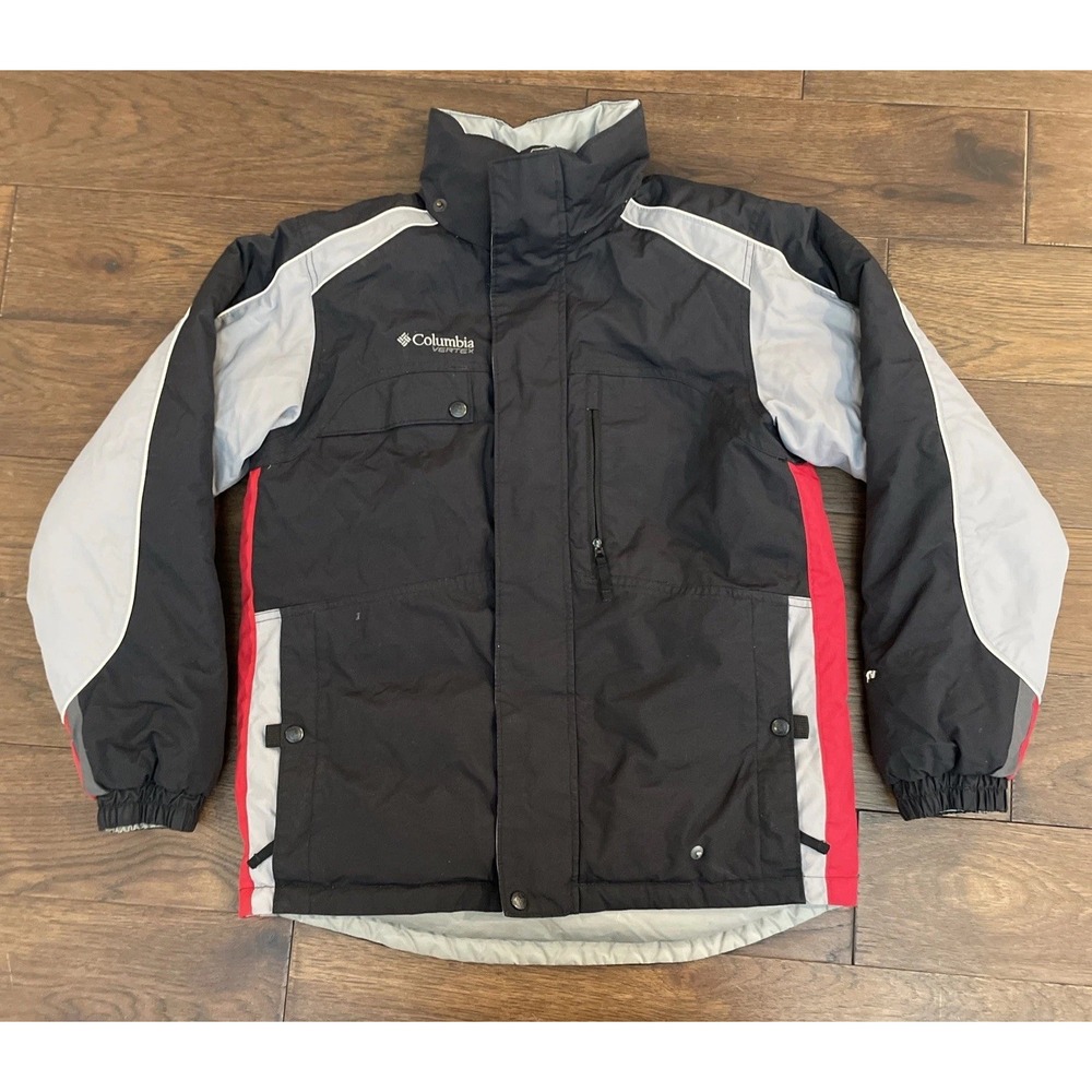 Columbia Jacket Vertex Reversible Coat Youth 14/16 Ski Winter Outdoor Snowboard
